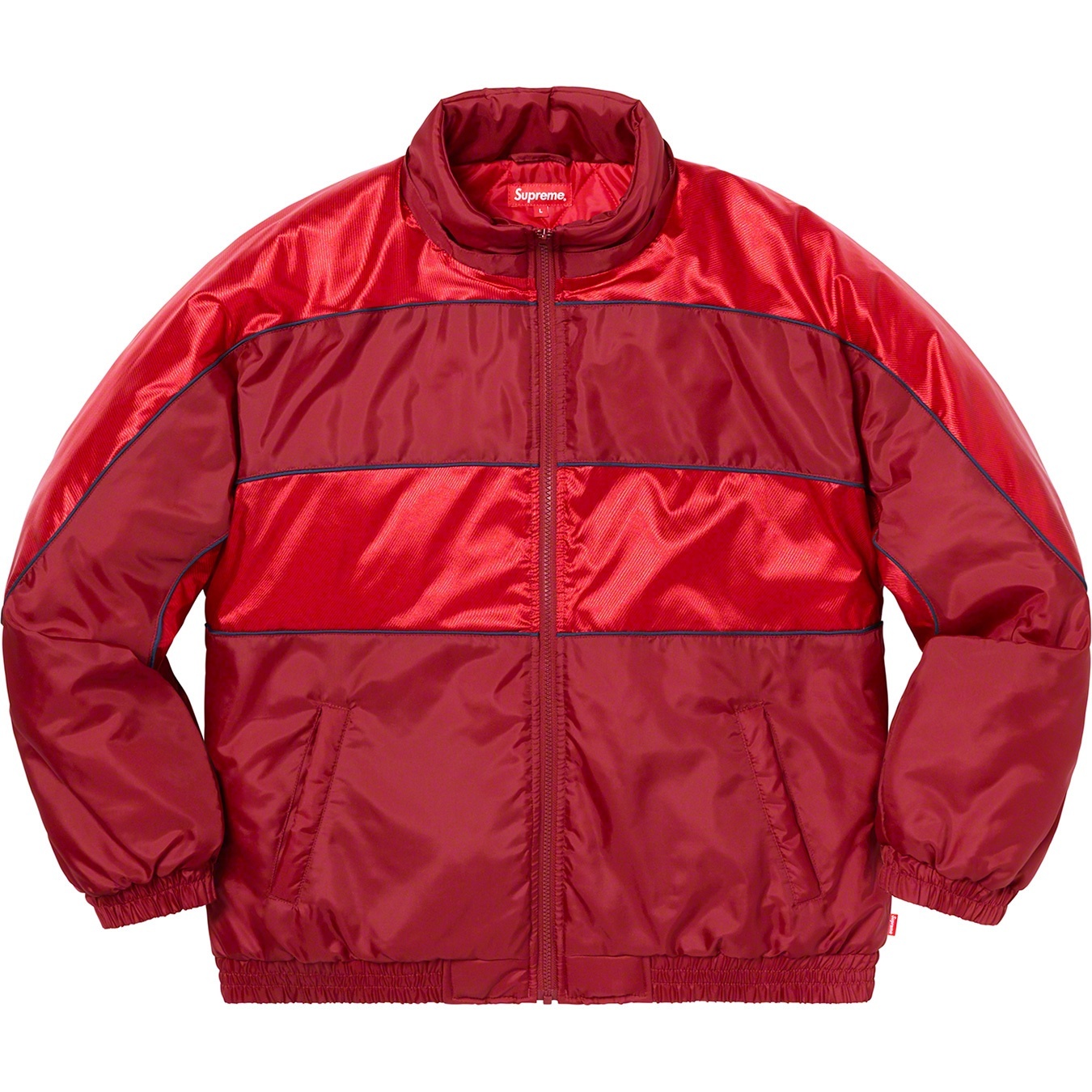Sports Piping Puffy Jacket view 20